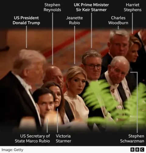 Royal Family Members, Trump Supporters and Tech CEOs: Key Insights from the State Banquet Attendee Roster