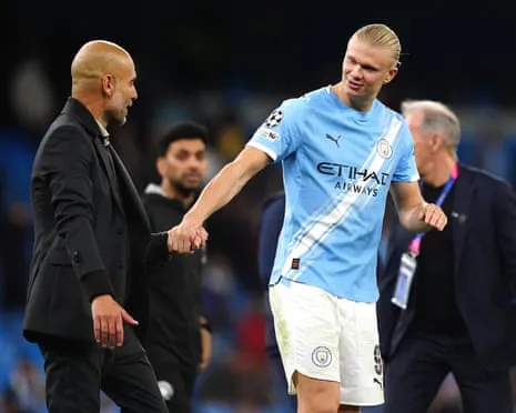 Erling Haaland Enters Elite UCL 50-Goal Club, Praised by Pep as Ronaldo and Lionel Messi's Fellow Monster