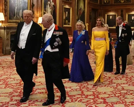 Royals Deploy Grand Welcome Amid Demonstrations; Jimmy Kimmel Taken Off Air Over Kirk Remarks