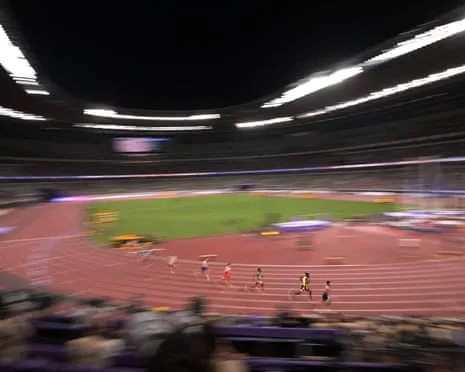 International Athletics Competition: Action-Packed Evening Including One-Lap Races, Half-Lap Heats and More