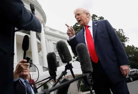 Donald Trump Confronts Down Under Reporter, Acknowledges Discussion with PM Albanese