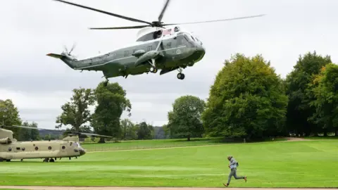 Trump Diverted and Compelled to Swap Aircraft On the Way to Stansted Airport