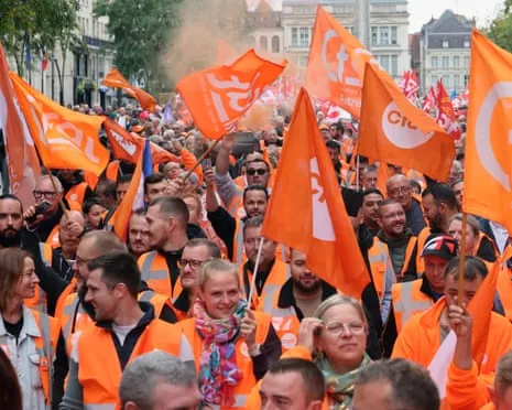 France-Wide Walkout Demonstrations Witnesses Vast Numbers Taking to the Streets Throughout France