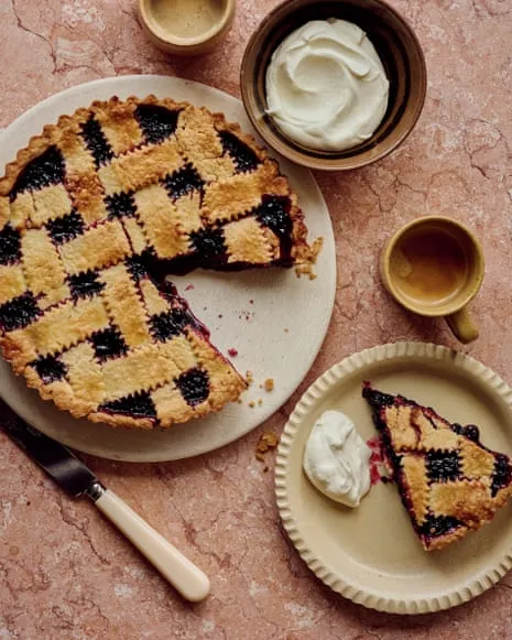 Benjamina Ebuehi's Creation for Berry and Herb Pastry